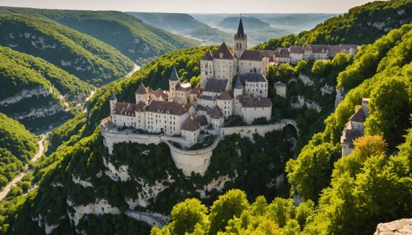 Rocamadour : cité religieuse, sanctuaires et falaise avec le camping les cigales