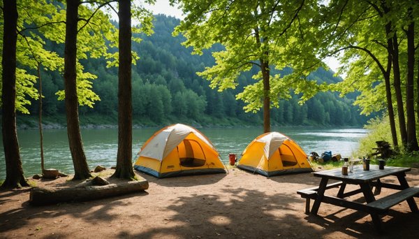 Camping bord de rivière gard : détente et aventure au cèze
