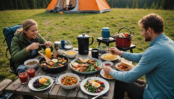 Les meilleurs conseils pour bien manger en vacances en camping