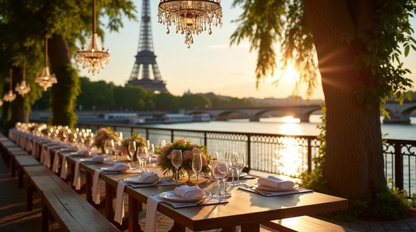 Anniversaire en journée : organiser un déjeuner sur la seine